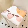 Nuevo Cojín Grueso de Asiento de Dibujos Animados, Almohadilla de Silla Colorida, Cojín Antideslizante para Taburete, Esterilla Elevadora para Aprender a Conducir, Alfombra de Piso para Ventana Saliente de Dormitorio