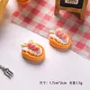 Decoraciones para Postres, Mini Panes de Simulación de Resina, Postres Pequeños, Pinzas para el Cabello, Accesorios DIY, Accesorios de Resina al por Mayor