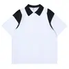 Camisa Polo de Algodón Personalizada Verano 2023 Nuevo ins Moda Estilo Hong Kong Manga Corta para Hombre Camiseta Unisex Imprimible