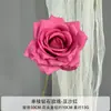Flor de simulación rosa ventana de rosas decoración de paisajismo flor centro comercial diseño de escena de boda arte floral rosa flor artificial