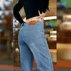 Jeans Nova Tendência Outono Estilo Coreano Masculino Elástico Slim Fit Calça Reta Moda Masculina Versátil Casual Calça Longa