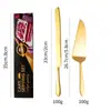 Vajilla de acero inoxidable Amazon transfronteriza cuchillo para pastel pala para pastel pastel de cumpleaños pizza cuchillo para queso pala cuchillo para pan
