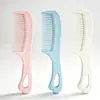 Pente Massageador de Cabelo, Cabo de Plástico Antiestático, Pente de Plástico para Alisar Cabelo, Pente de Cabelo para Casa, Dormitório de Estudante