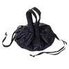 Bolso Cubo con Cordón y Pliegues de Rombos, 25 Años, Bolso de Hombro Cruzado de Nailon para Mujer, Bolso Ligero Tipo Bollo