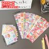 Colección de pegatinas originales de dibujos animados Tengyi para chicas, pegatinas DIY para decoración de diario de estudiantes, venta al por mayor