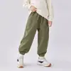 Pantalones deportivos de color liso para niños, pantalones deportivos, pantalones de chándal cómodos para niños mayores, pantalones para niños, pantalones casuales para niños, nuevo estilo de otoño