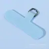 Adaptador de almohadilla para cordón de teléfono Pieza de cordón para funda de teléfono colorida Pieza colgante de conexión portátil anti-pérdida Accesorios para cordón de teléfono