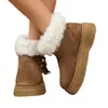 Outono 2026 Novo Tamanho Grande Botas Casuais Confortáveis para Mulheres Estilo Europeu e Americano Fashion Botas para Exterior Tamanho Único