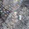 Tomoni Pegatinas de Manicura Finas y Resistentes Hielo Transparente Coloridas Joyería de Peces de Aguas Profundas Pegatinas Oceánicas Pegatinas para Uñas Material de Alta Gama