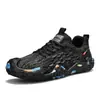 Tênis esportivos respiráveis, estilosos e de estilo retrô, tênis casuais de cano baixo com cadarço, tênis de corrida da moda, tênis casuais flyknit ideais para estudantes, disponíveis para dropshipping