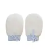 Guantes Antirrayones para Bebé, Guantes Anti-Morderse las Manos, Guantes Delgados Transpirables para Bebés, Guantes Nocturnos Antirascado para Niños