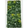 Transfronteiriço 50x 100cm Plantas Artificiais Simuladas Folhagem Decoração de Parede Externa Casamento Exposição Fachada de Loja Varanda