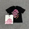 Camiseta de algodão de manga curta casual solta respirável estilo celebridade europeia e americana de verão Corteiz Devil Island