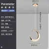 Lámpara de araña pequeña para mesita de noche de dormitorio simple moderna Red Viral nueva iluminación de lujo pared de fondo de sala de estar bar pasillo lámpara de araña de línea larga