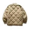 Nanxia Disguise 2025 Invierno Nuevo Estilo Americano Principios de Invierno Estilo Japonés Holgada Chaqueta Acolchada de Algodón Americano