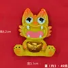 Gato de telha auspicioso colorido de Yunnan geladeira viagem comemorativo relações públicas presente decoração criativa vendas diretas da fábrica
