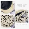 Gorra de ante con estampado de leopardo estilo japonés para mujer, primavera y otoño, adelgazante, estilo chica picante, gorra newsboy de moda urbana