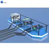 Plataforma Pontón de Toma de Agua, Barco de Soporte de Bomba para Draga de Succión Grande, Plataforma de Toma y Bombeo de Agua en la Superficie del Agua