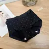 Falda Azul Pequeña Y030 Calzones de Modal Ultra-Finos para Mujer, Cintura Media, Forma de Corazón Dulce, Transpirables, Ajustados a la Cadera, Calzones para Chicas Jóvenes