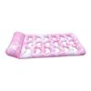 Flotador Inflable de PVC para Gadgets Flotantes para Fiestas Acuáticas de Verano para Adultos y Niños, Colchoneta Inflable Flotante con Respaldo, Cama Flotante, Flotador