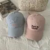 Sistema de color Morandi estilo coreano de la abuela Chen gorra de béisbol lavada de ala suave para mujer gorra de pico de pato versátil de alta gama que adelgaza el rostro
