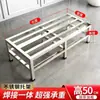 Prateleira de Aço Inoxidável Suporte de Armazenamento Suporte Base para Ar Condicionado de Cozinha Suporte Elevador para Aquário Geladeira Prateleira Reforçada
