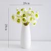 Shumen Lulian flor artificial flor de seda flor falsa buquê de flores secas pacote sala de estar entrada desktop arranjo de flores ornamentos sentimento de alto nível