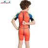 Traje de buceo de una pieza para niños de 2.5 mm al por mayor de fábrica, traje de baño cálido con protección solar para niños, traje de buceo para esnórquel, buceo contra medusas