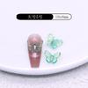 TikTok Explosiones Magia Mabei Mariposa Tallada Joyería para Uñas Mariposa Aurora Accesorios para Uñas Usar Accesorios de Armadura
