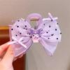 Verano Sanrio Malla Moño Pasador para el Cabello Niñas Dibujos Animados Clip Grande de Tiburón Dulce Coulomy Agarre Accesorios para el Cabello
