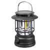 Luz solar portátil para exteriores recargable iluminación led ambiente tienda de campaña exterior luz de camping campamento linterna retro