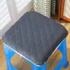 Funda para taburete cuadrado cojín para taburete cuadrado algodón grueso antideslizante funda cuadrada para asiento funda de lino para taburete cuatro estaciones venta al por mayor