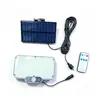 Lámpara de calle solar de cabeza dividida, adecuada para uso doméstico, exterior, impermeable, con sensor de movimiento humano, para iluminación de pared, patio y garaje