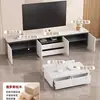 Mueble de TV de madera maciza, nuevo modelo 2026, para salas de estar, adecuado para apartamentos pequeños, estilo de lujo ligero, juego de mesa de centro y mueble de TV de madera maciza de pie