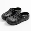 Sapatos Croc Femininos Verão Uso Externo Casais Pantufas Domésticas Internas Pantufas Domésticas Antiderrapantes Anti-Odor Sapatos de Verão Masculinos para Praia