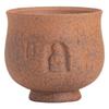 Copa Maestra de Cerámica Gruesa Vintage Hecha a Mano Cerámica Copa de Té Dunhuang Copa para Degustación de Té Copa Pétalo Copa de Barro de Roca Vieja Juego de Té Kung Fu Copa