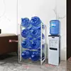 Estante para Cubetas Estante Grande para Almacenamiento de Agua Mineral en Cubetas Dispensador de Agua para Oficina Soporte para Agua Pura Estante para Almacenamiento de Agua Embotellada