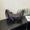 Bolso bandolera retro de cuero suave de gran capacidad estilo coreano para mujer, nueva moda otoño 2026, bolso de hombro de estilo casual y relajado