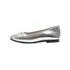 Sapatos rasos femininos com laço estilo francês, novos sapatos de balé estilo fada de verão 2026, mocassins delicados