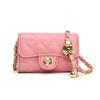 Nuevo bolso bandolera de nicho de alta gama, bolso largo estilo Chanel, elegante bolso de princesa, mini bolso con accesorios a juego, monedero.