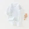 Mameluco de algodón con mariposas, mameluco colorido de algodón para bebé recién nacido, mameluco de mariposas para todas las estaciones, enterizo de algodón puro posparto, traje para gatear