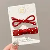 Presilha de cabelo doce com franja da moda e popular, presilha lateral de franja de alta qualidade estilo coreano, acessório de cabelo BB clip de acrílico