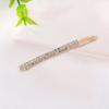 Pin de Celebridad de Internet con Incrustaciones de Oro y Diamantes con Flequillo Pin de Pelo Simple Pin de Borde de Pelo Retiene el Color Galvanizado Joyería DIY Accesorios para Pinzas de Pelo