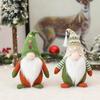 Cross Border Novo Produto Natal Boneca Sem Rosto Boneca Elfo Criativo Verde Papai Noel Decoração Nordic Rudolph