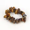 Pulsera de Grava de Cristal Natural Xiyin Transfronteriza de Amazon Ágata Jade Pulsera de Piedra Irregular Joyería al por Mayor