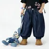 Jeans de Color Sólido para Niños de Verano 2026 Nuevo Estilo Pantalones Jogger con Cintura Elástica Pantalones Largos Casuales de Verano para Niños