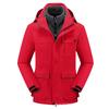 Chaqueta Outdoor de Forro Polar Hunter Pike Personalizada Tres en Uno Desmontable Cortavientos Cálida con Logo Estampado