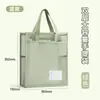 Bolsa Portátil para Libros, Bolsa Engrosada para Tutorías, Bolsa para Estudiantes de Primaria para Tutorías, Bolsa de Malla de Doble Capa de Gran Capacidad para Almacenamiento de Libros de Texto