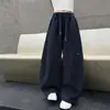 Calças casuais de outono para meninas mais velhas, novas roupas infantis de primavera e outono, calças de moletom esportivas para meninas, largas, versáteis, estilosas e na moda