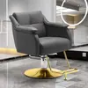 Silla de Barbería, Silla Especial para Cortar el Cabello de Celebridades de Internet para Salón de Belleza, Lujo Accesible, Simple, Asiento Elevable para Teñido y Permanente, Taburete de Peluquería